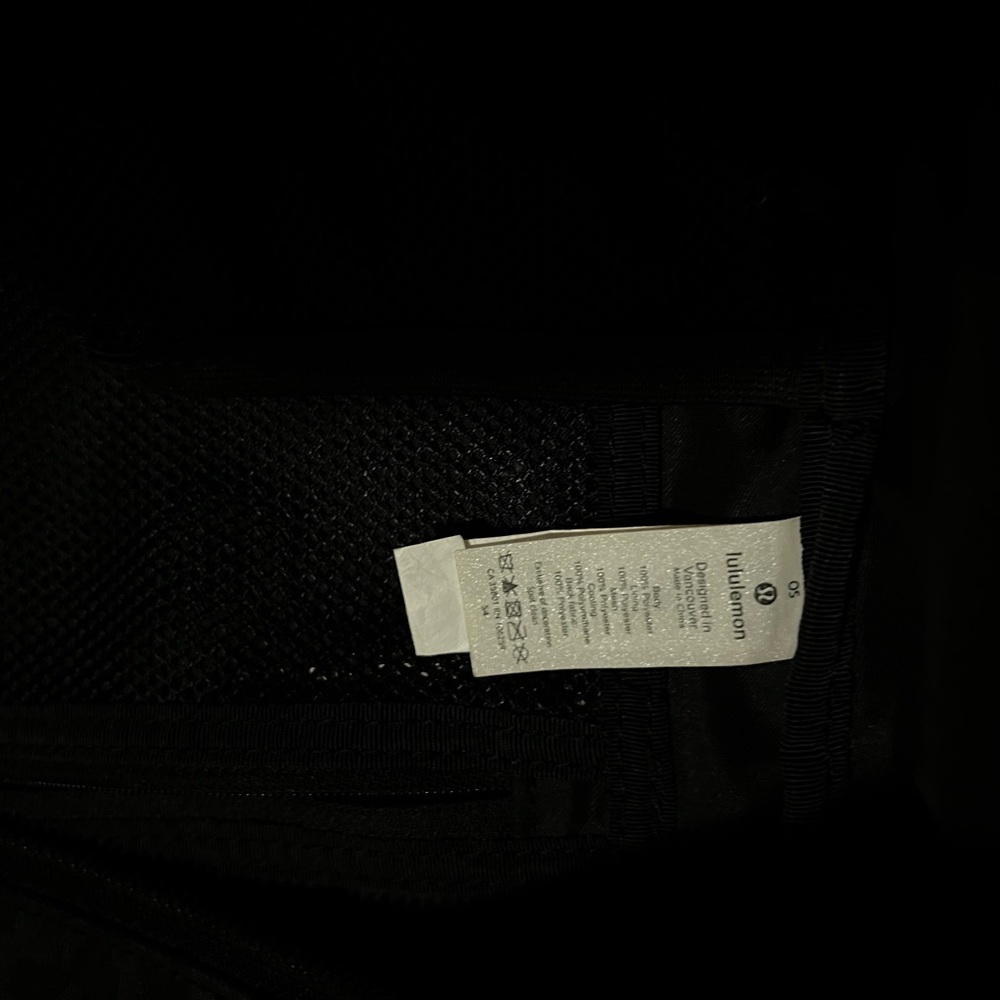 Lululemon Athletica Black Camouflage Women's Backpack - Picture 5 of 5